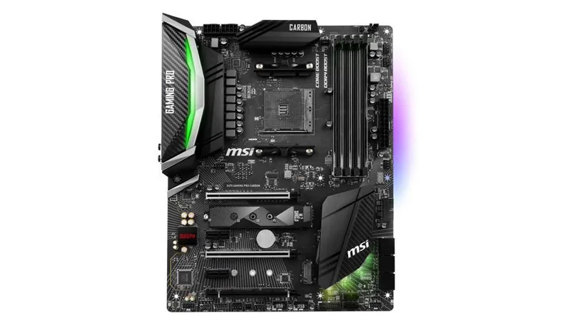 Обзор материнской платы MSI X470 Gaming Pro Carbon